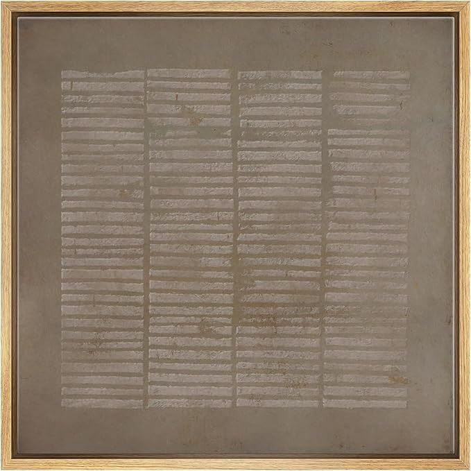 SIGNWIN Framed Canvas Print Wall Art Geometric Minimal Retro Line Pattern Abstract Shapes Modern ... | Amazon (US)