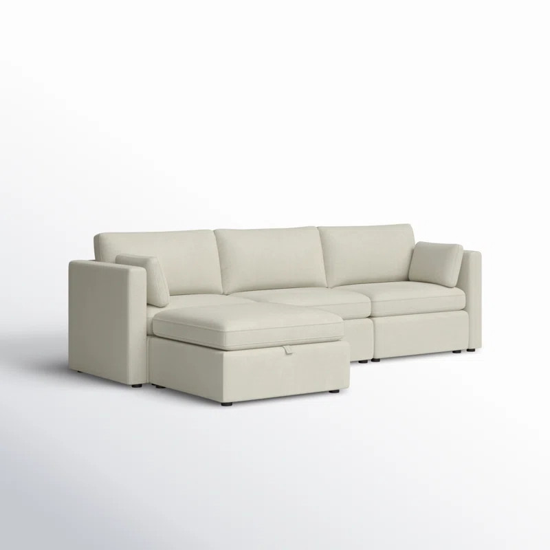 Winfree 4 - Piece Upholstered Sectional | Wayfair North America
