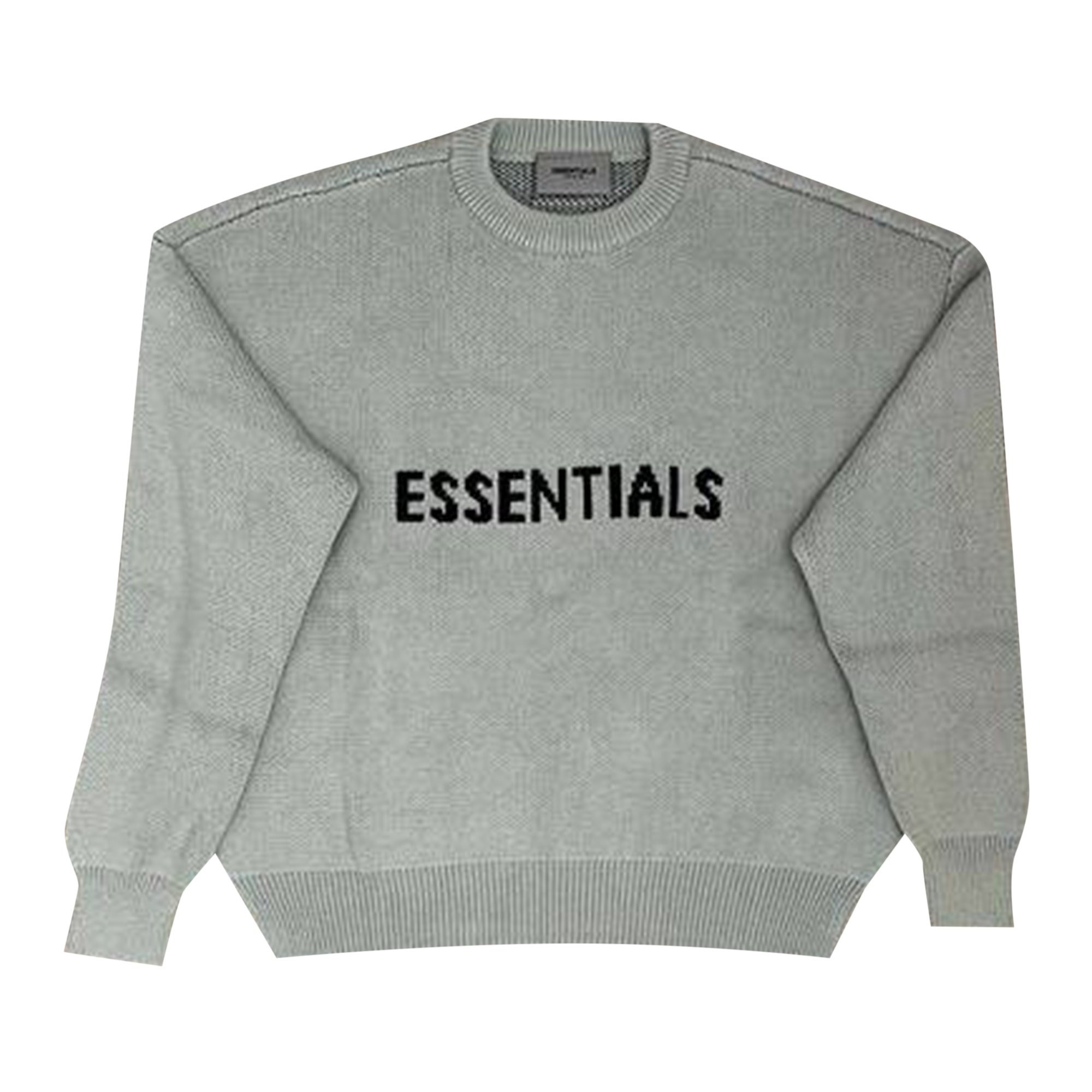 Fear of God Essentials x SSENSE Knit Sweater 'Concrete' | Grey | Men's Size XS | GOAT
