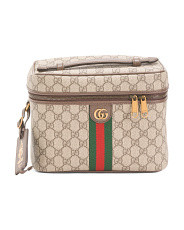 Made In Italy 10in Supreme Canvas Savoy Medium Beauty Case | TJ Maxx