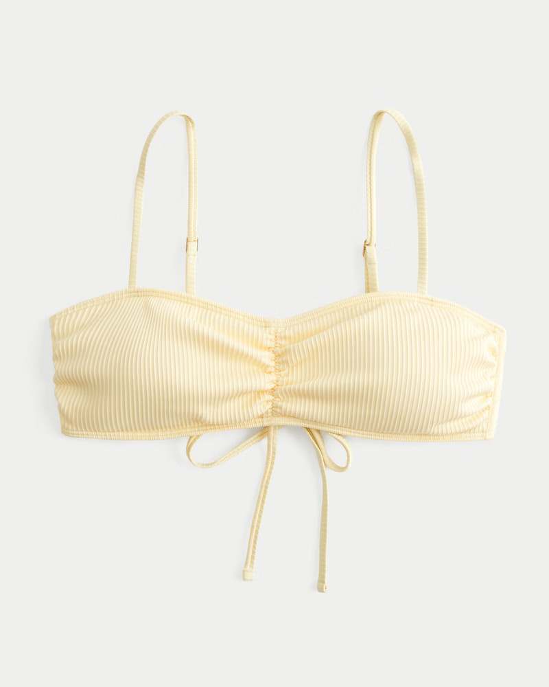 Ribbed Scoop Bikini Top | Hollister (US)