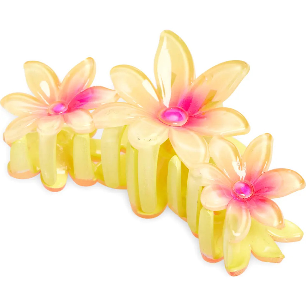 BP. Plumeria Hair Clip in Yellow at Nordstrom | Nordstrom