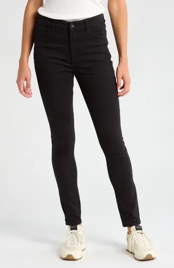 rag & bone Tina High Waist Skinny Jeans in Black at Nordstrom Rack, Size 24 | Nordstrom Rack