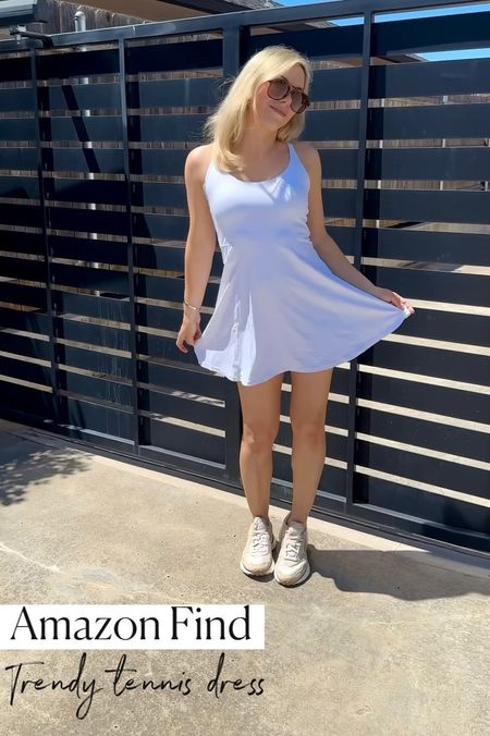 White tennis dress
Dress
Nike sneakers 

Summer outfit 
Summer dress 
Vacation outfit
Vacation dress
Date night outfit
#Itkseasonal
#Itkover40
#Itku
#ltkfitness

#LTKVideo #LTKShoeCrush #LTKFindsUnder50