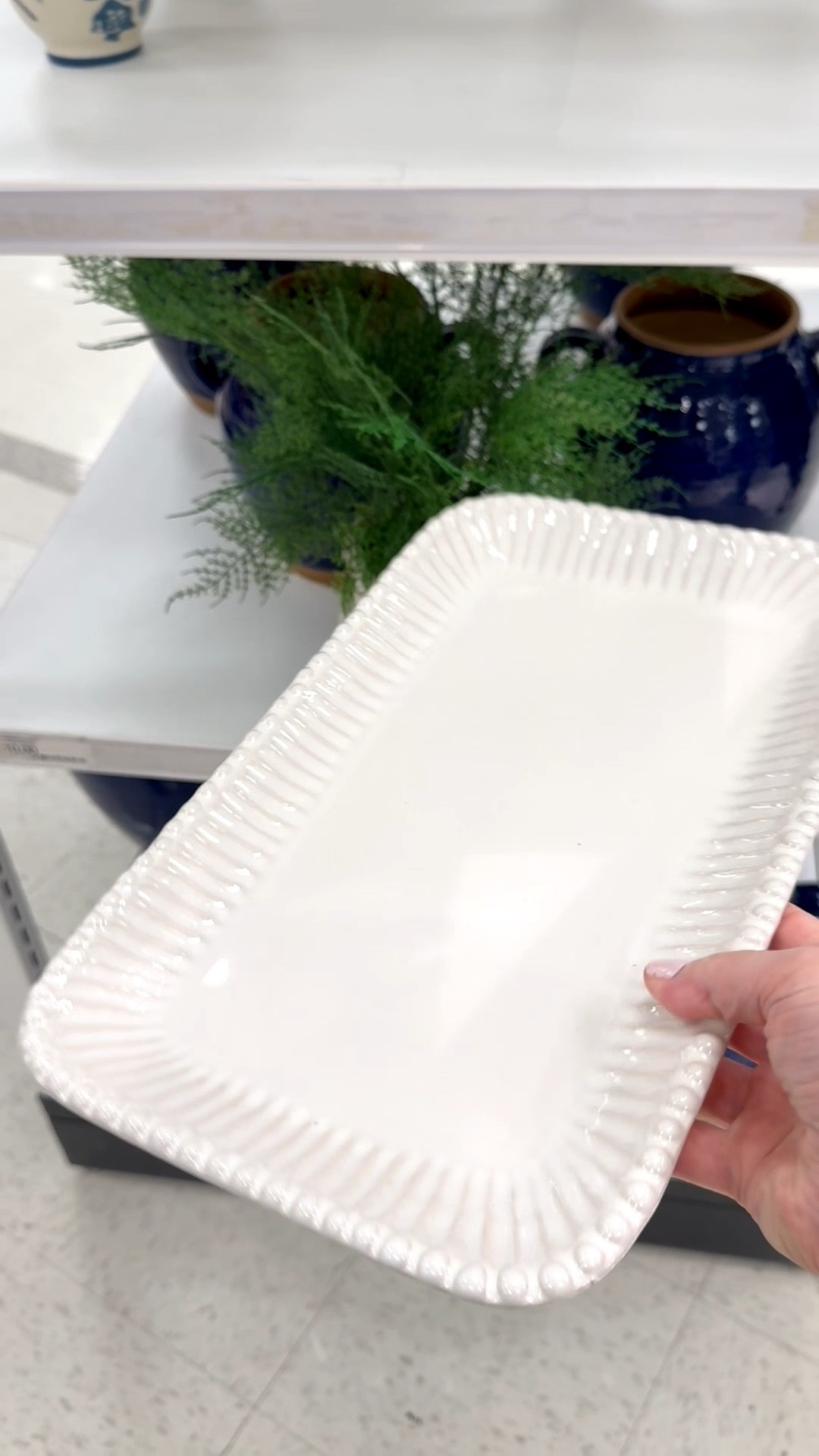 Love the beaded detail along the rim of this ceramic tray. 🤍

And if you’re a mosaic artist this would make a fun substrate for your tile work too! For mosaic tips, tutorials + inspiration please visit my YouTube channel: YouTube.com/julieweilbacher, and follow @julieweilbacher on Instagram.

#coffeetabledecor #ceramictray #summerbbq #summerhostingessentials #target #mosaic #decorativetray