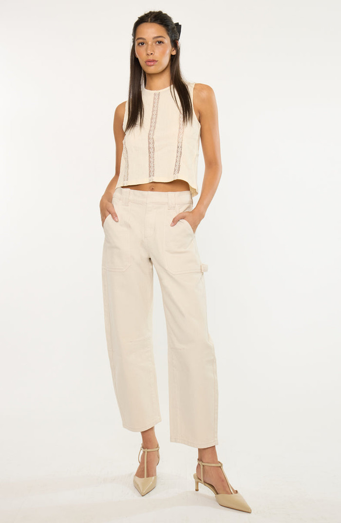 Serene Low Slung Barrel Jeans | Nordstrom