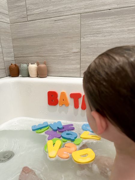 Linking some of our go to bath toys. Love these silicone bath animal squirters. Also linking these foam bath letters, as well as our favorite bath sponge 

#LTKbaby #LTKkids #LTKunder50