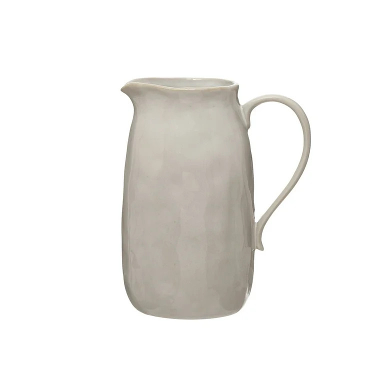 Creative Co-Op Stoneware Pitcher, Reactive Glaze - Walmart.com | Walmart (US)