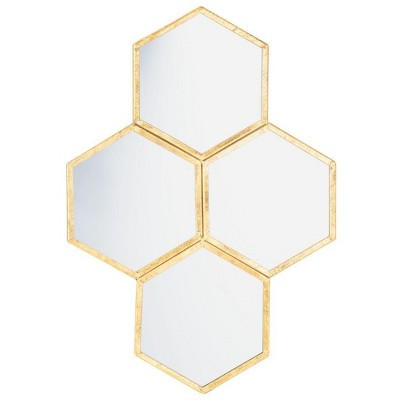 Galen Mirror - Gold Foil - Safavieh | Target