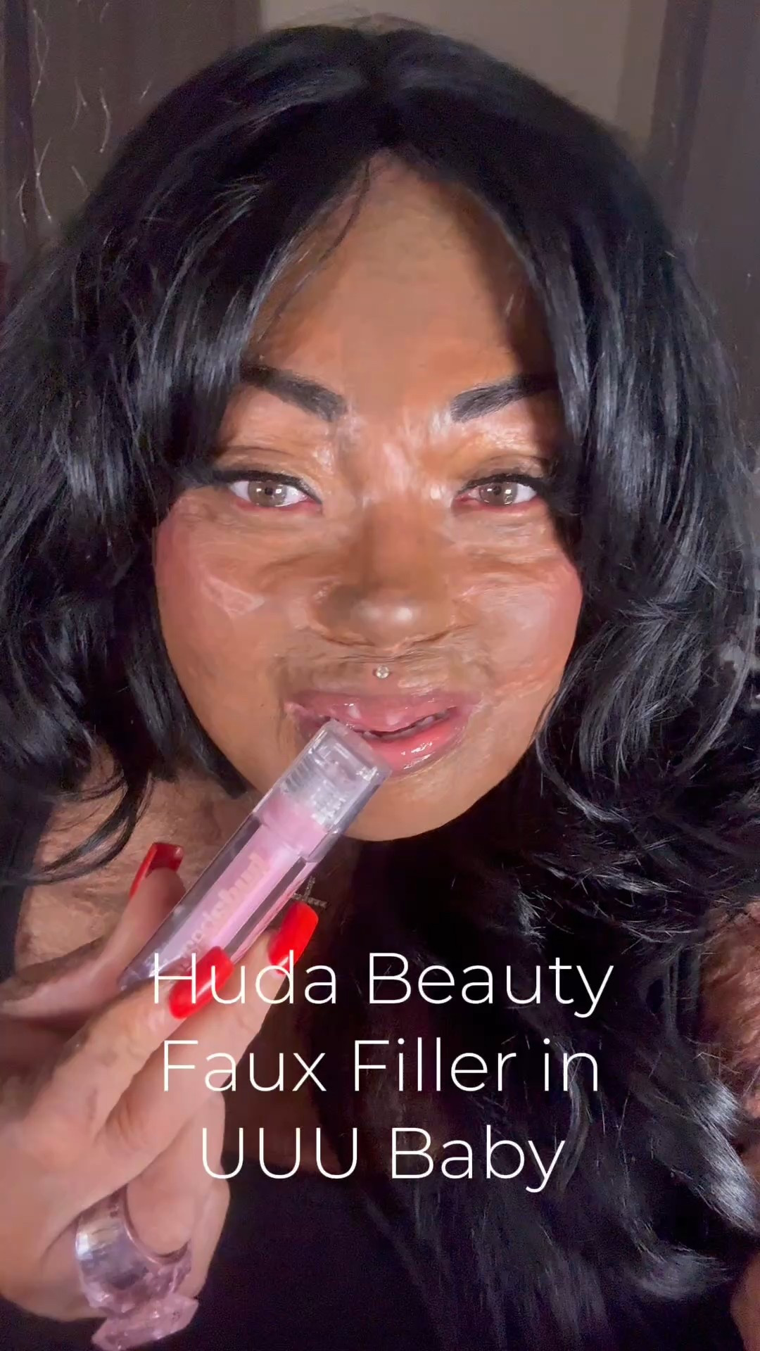 Huda Beauty Faux Filler lipgloss in UUU BABY.💜 I’m wearing this gorgeous electric lilac glass on top of Huda Beauty Matte lipstick in BOMBSHELL and I lined my lips with MAC lip liner in CHESTNUT.

I’m also wearing the matching blush and I set my face with Huda Beauty Ube Easy Bake powder.

purple setting powder, lilac setting powder, lilac lipgloss, lip combo, spring fashion

#LTKBeauty #LTKOver40 #LTKWatchNow