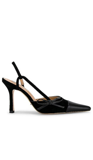 Tony Bianco Harmony Slingback in Black. - size 5.5 (also in 10, 6, 6.5, 7, 7.5, 8, 8.5, 9, 9.5) | Revolve Clothing (Global)
