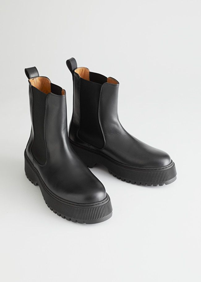 Chunky Leather Chelsea Boots | & Other Stories (EU + UK)