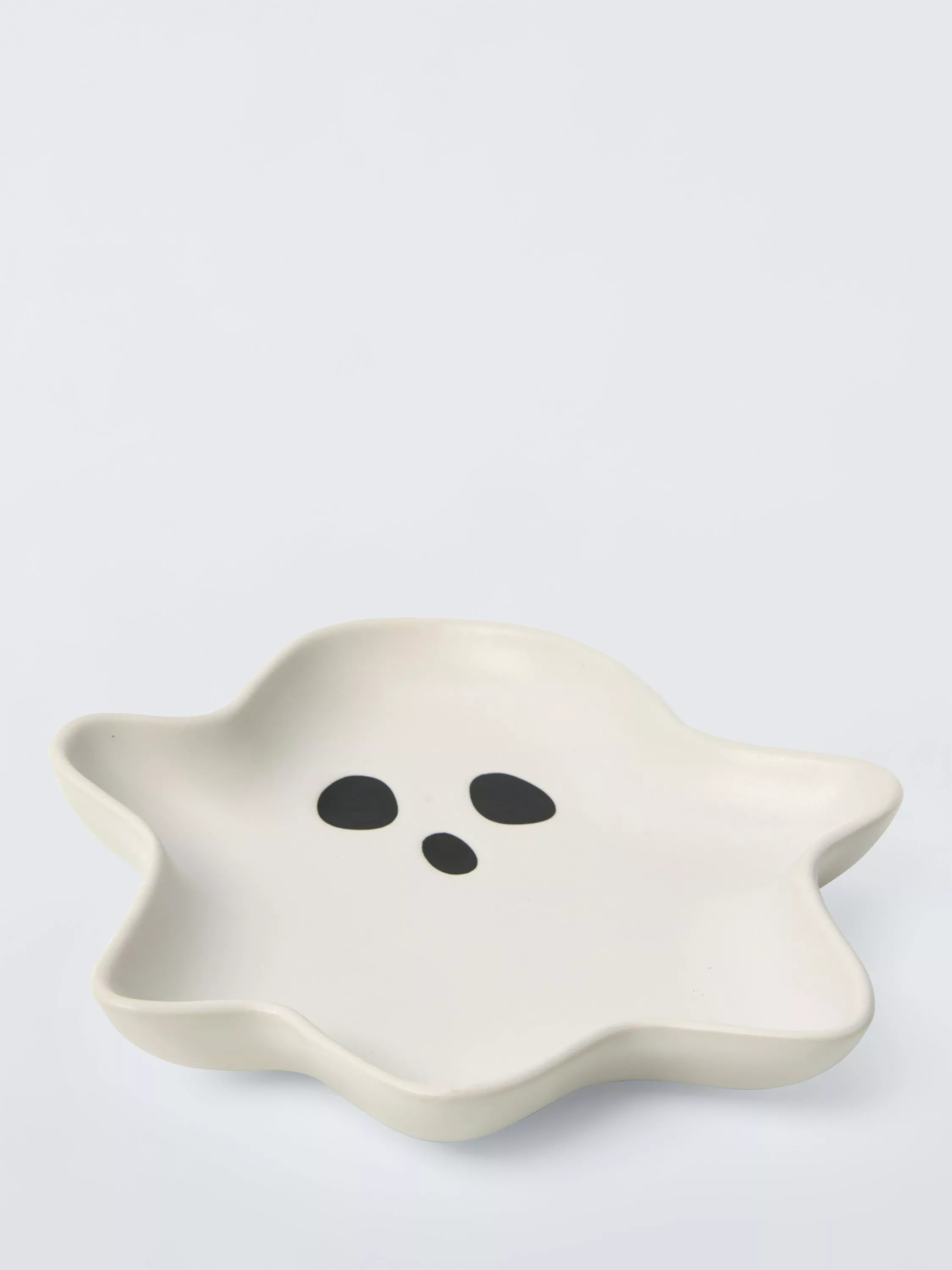John Lewis Ghost Stoneware Dish, 22cm, White | John Lewis (UK)
