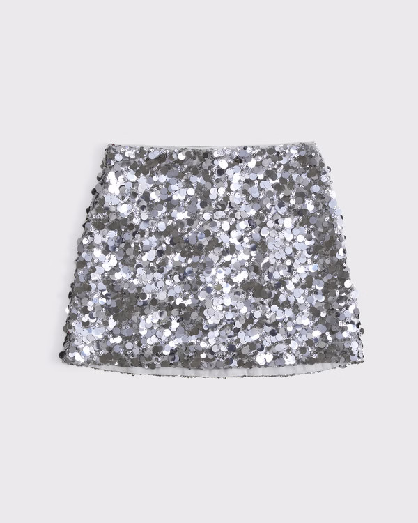 Women's Sequin Mini Skort | Women's 25% Off Select Styles | Abercrombie.com | Abercrombie & Fitch (US)