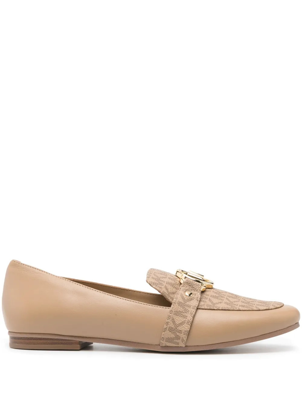 Michael Michael Kors Rory leather loafers - Neutrals | Farfetch Global