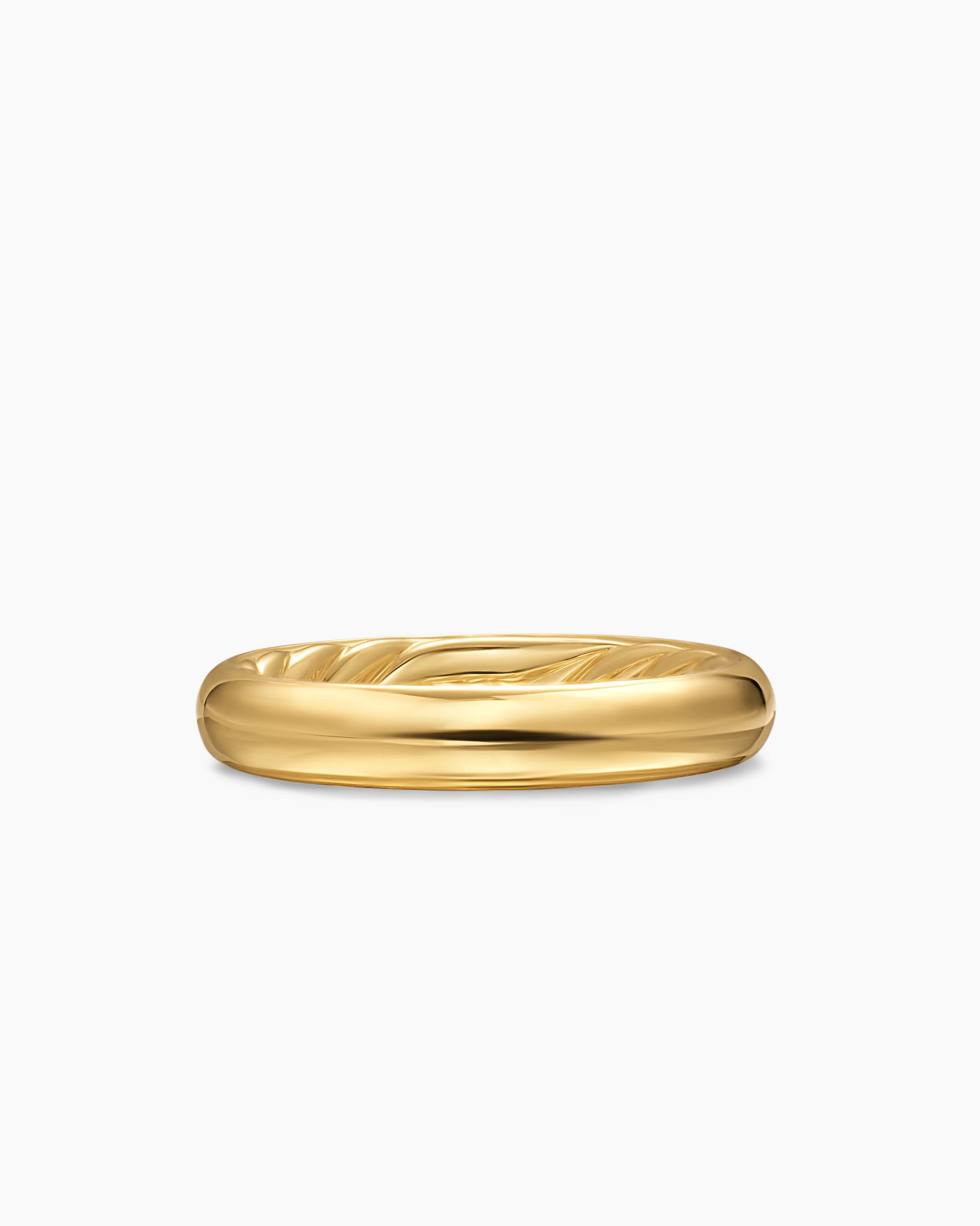 David Yurman | DY Mercer Band Ring in 18K Yellow Gold, 3.7mm | David Yurman
