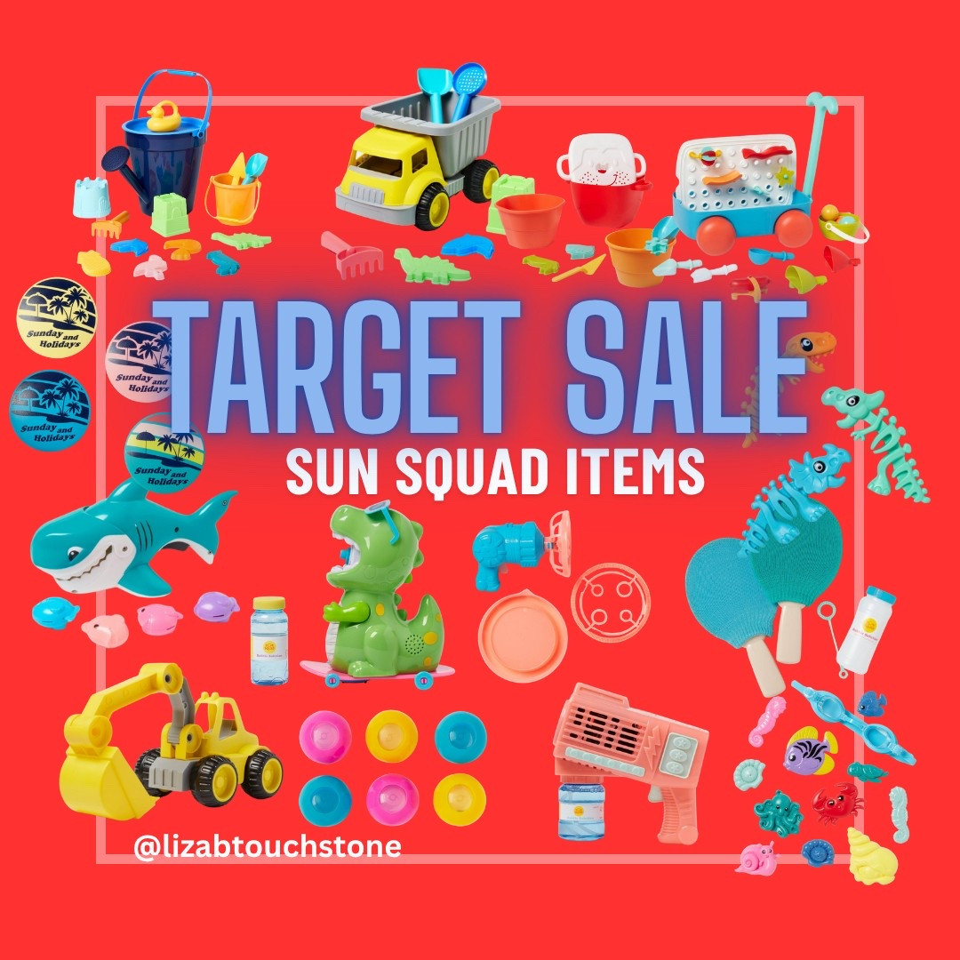 From backyard fun to beach fun! Target circle sale is going on and some of the sun squad brand is on sale! Perfect for backyard play or pool/beach fun! 

#LTKSeasonal #LTKKids #LTKFamily