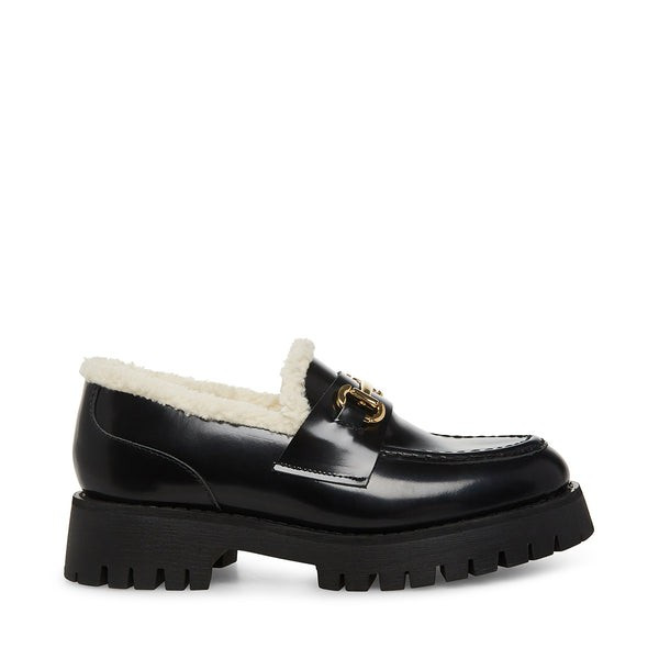 LANDO-F BLACK LEATHER | Steve Madden (US)