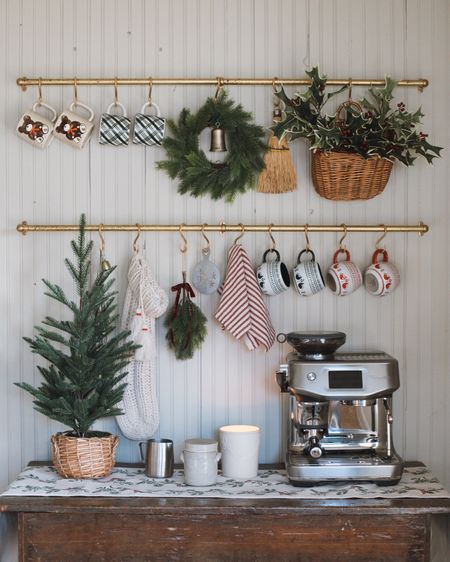 #ad Stepping into holiday hosting season with Little Cafe all decked out in Christmas cheer!🎄I found the most adorable mugs and accessories from @Target. How cute are the mugs with the little doves on them?! They always have the most festive decor and entertaining pieces at great prices. Linked everything on my LTK! @TargetStyle #TargetStyle #TargetPartner

#coffeebar #holidayentertaining #holidaydecor

#LTKSeasonal #LTKhome #LTKHoliday