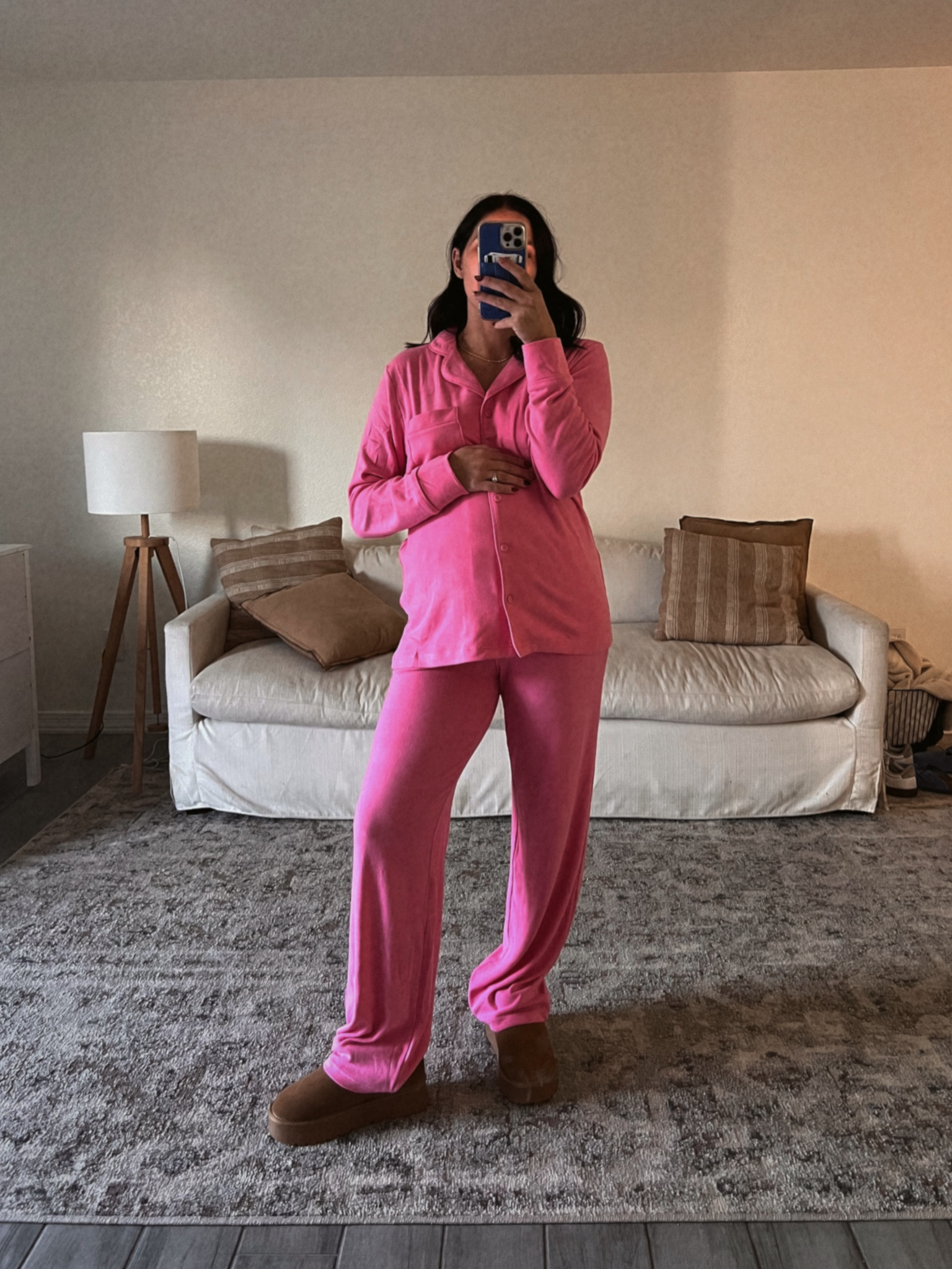 Probably the comfiest pajamas I’ve ever worn  

#LTKFindsUnder50 #LTKSeasonal