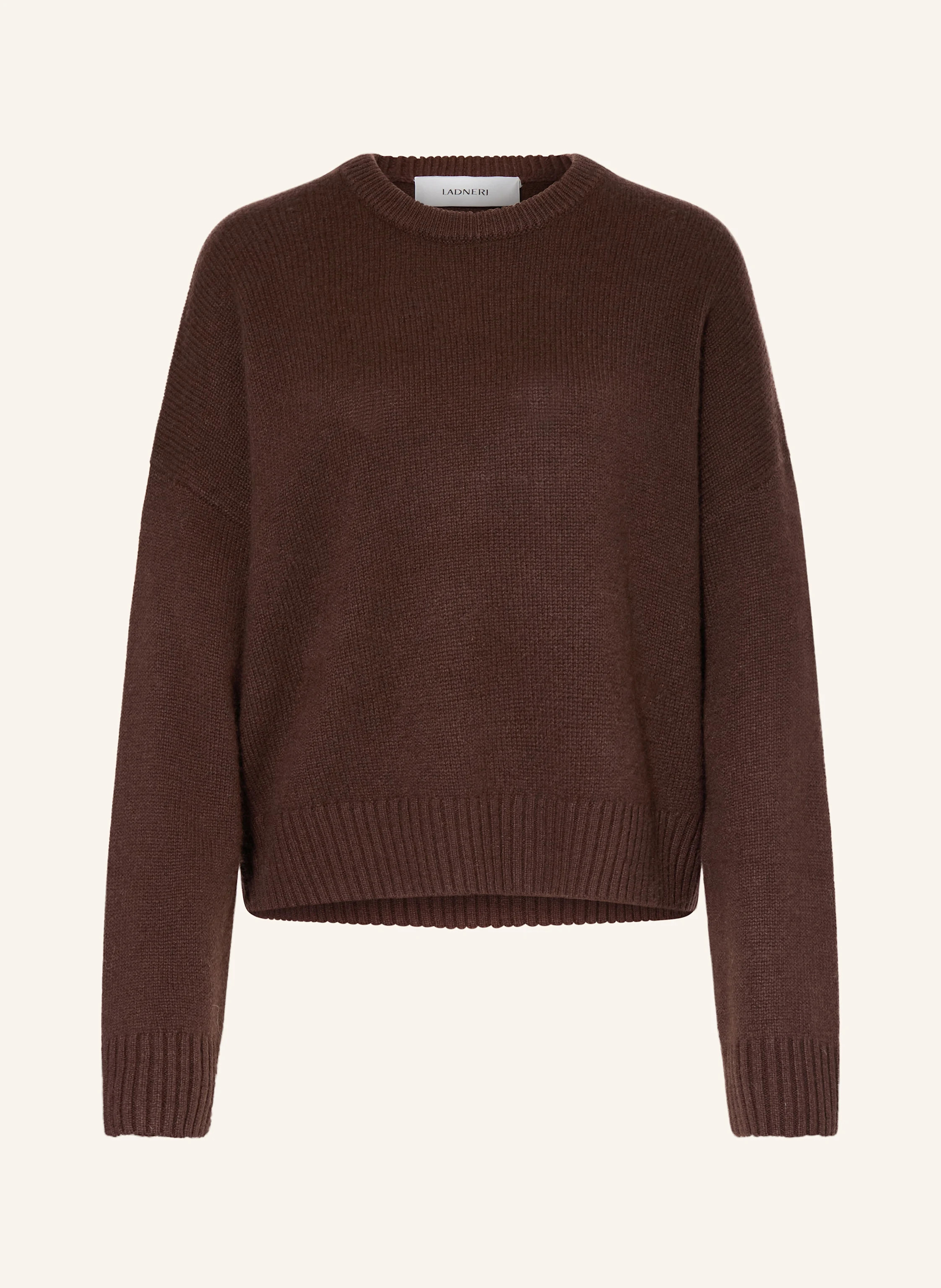 LADNERI Cashmere-Pullover SLUSH in dunkelbraun | Breuninger (DACH)