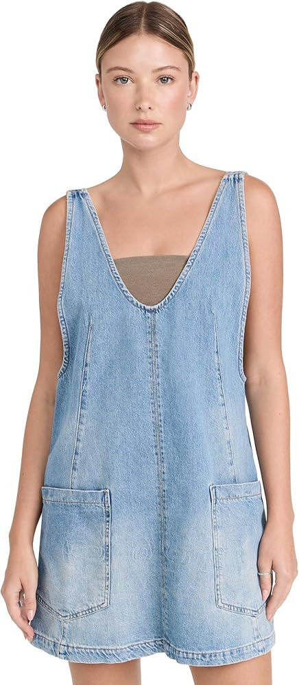 Free People Women's High Roller Skirtall | Amazon (US)