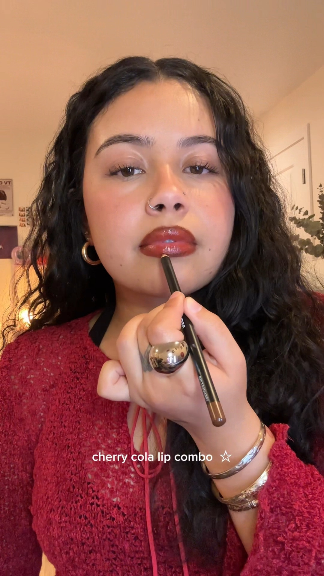 Cherry cola lip combo deets 

#LTKBeauty #LTKSummerEdit #LTKFindsUnder50