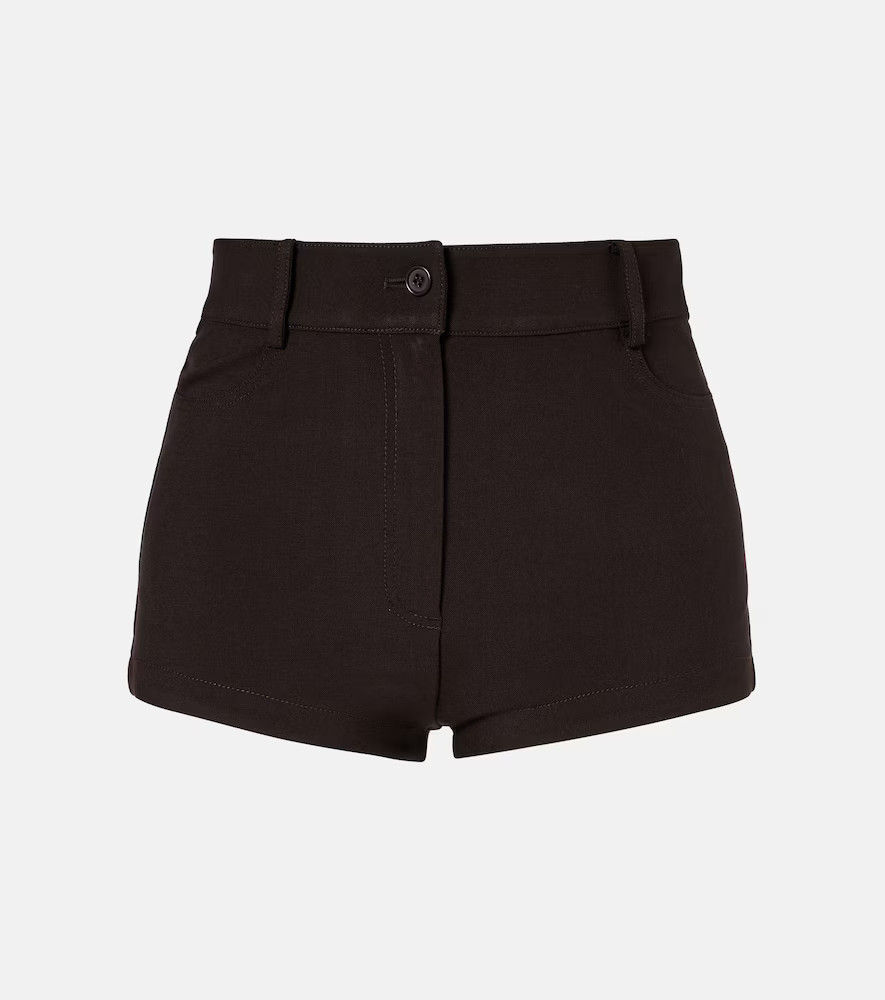 The Frankie Shop Leon high-rise shorts | Mytheresa (US/CA)