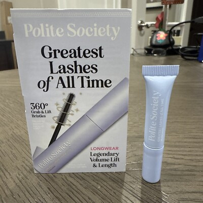 Polite Society Greatest Lashes of All Time Mascara SAMPLE  | eBay | eBay US