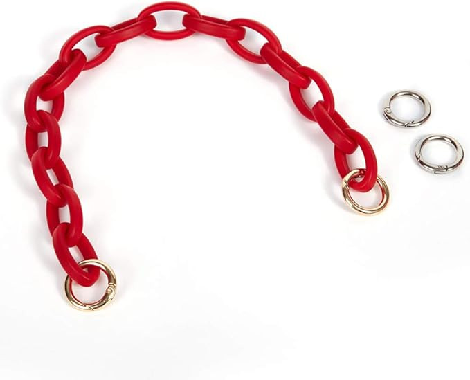 Xiazw Short Resin Bag Purse Handle Strap Replacement，Bag Decoration Chain，Bag Accessories Cha... | Amazon (US)