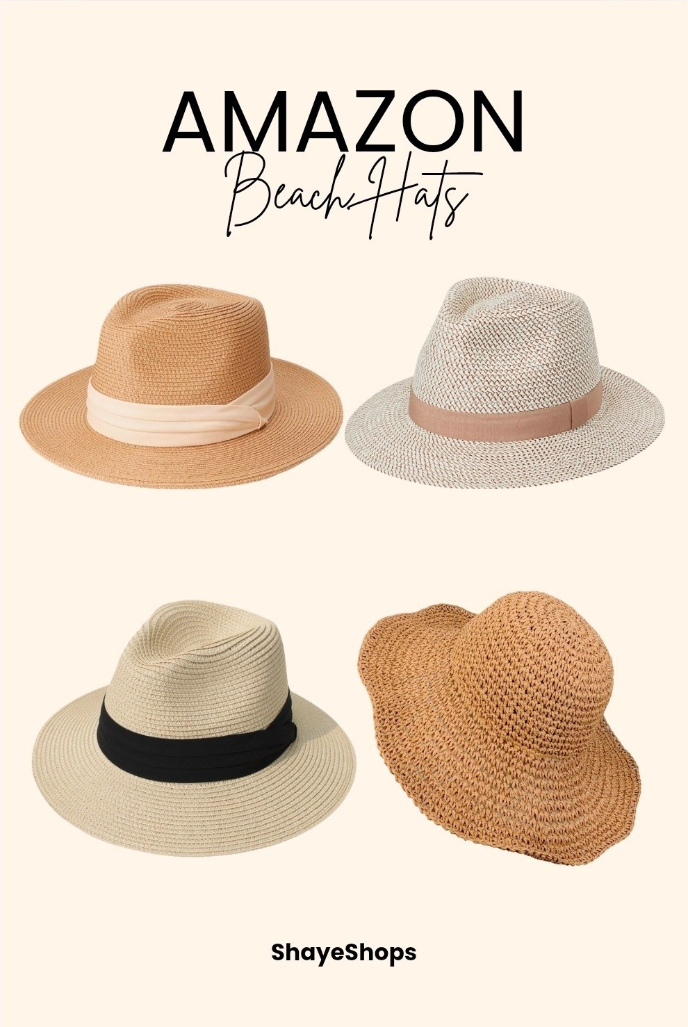 Amazon straw beach hats, neutral, upf, sun, protective, beige, cream, khaki, sun protection, swimwear#amazonswim #swimwear #Summerland #beachhat #strawhat #sunprotection 

#LTKSwim #LTKdayinmylife #LTKselfcare