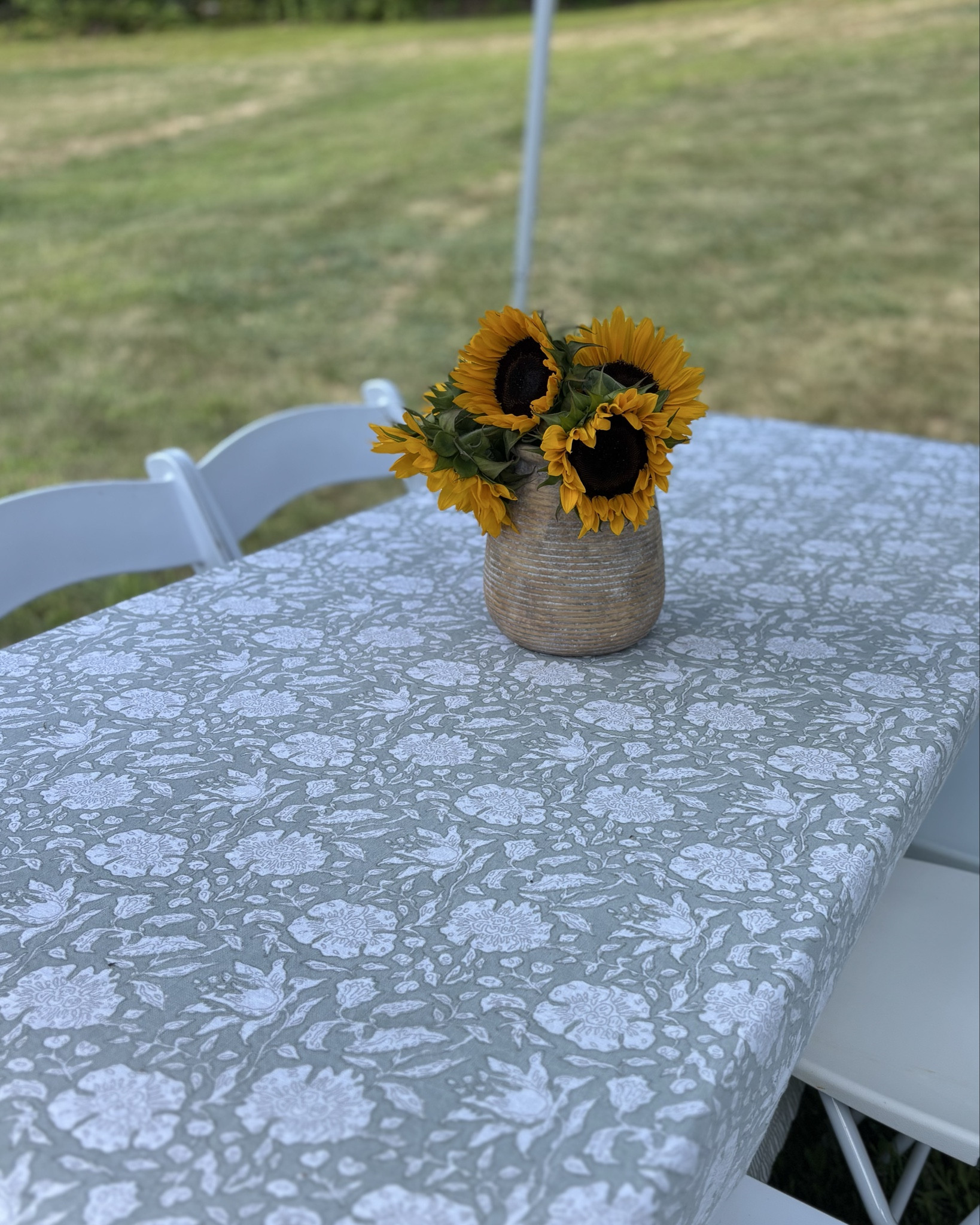 Used these beautiful block print tablecloths to style our summer celebrations. Will work great this fall as well! 

#LTKHome #LTKSeasonal