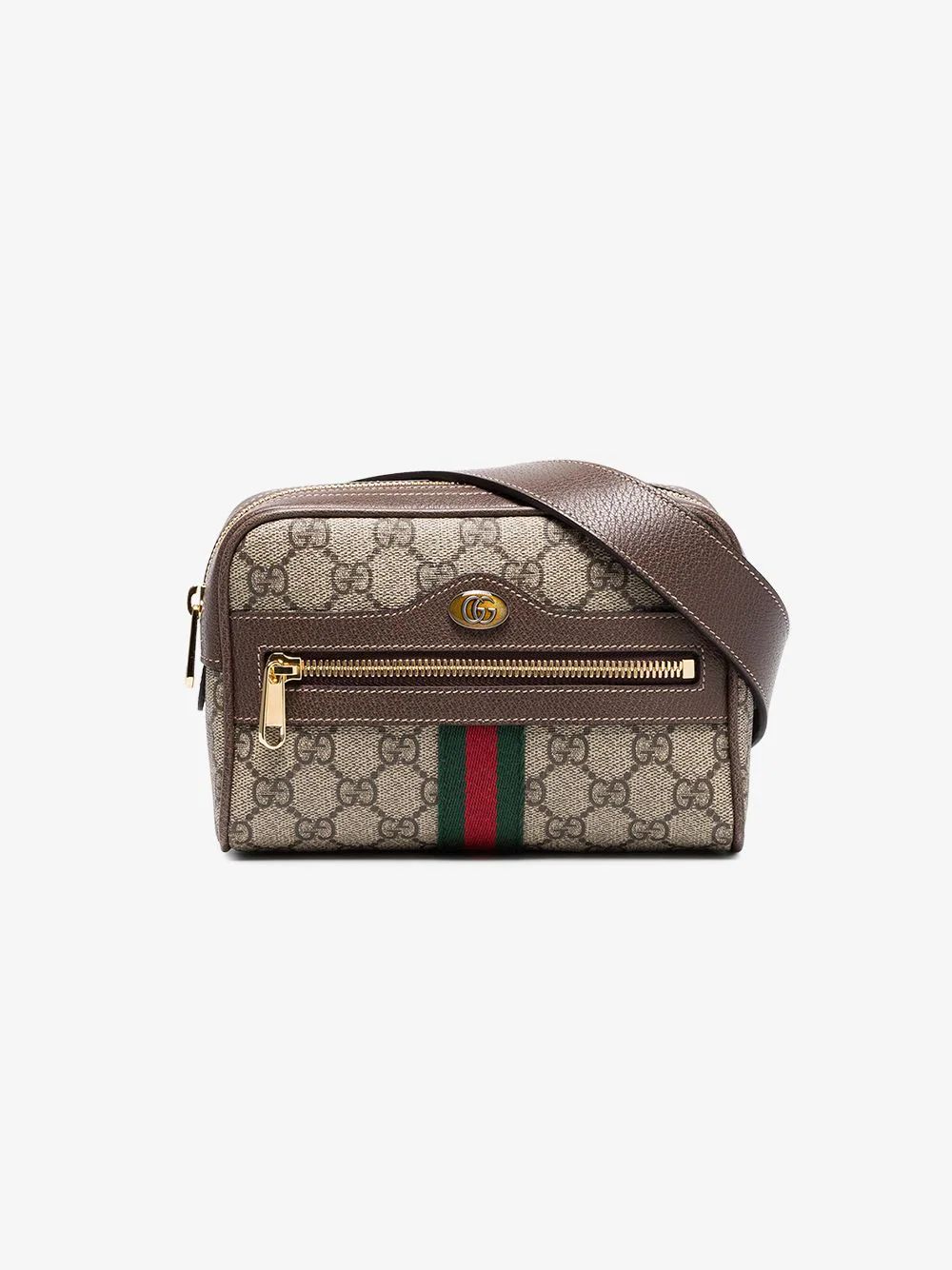 Gucci Ophidia GG Supreme small belt bag | Browns Fashion
