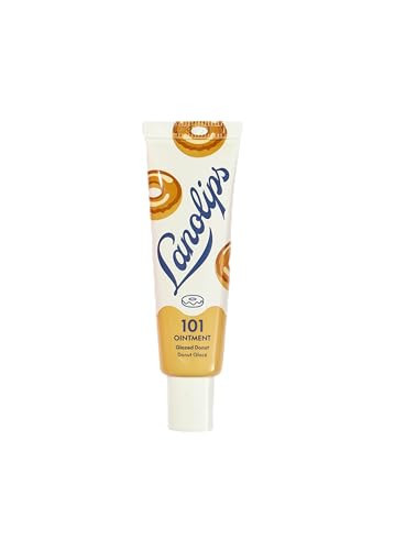 Lanolips 101 Ointment - Lanolin Lip Balm for Smooth, Hydrated & Healthy Lips - Multipurpose Lip Ointment with Lanolin Oil for Dry Lips, Cuticles & More - Glazed Donut (0.52 oz) | Amazon (US)