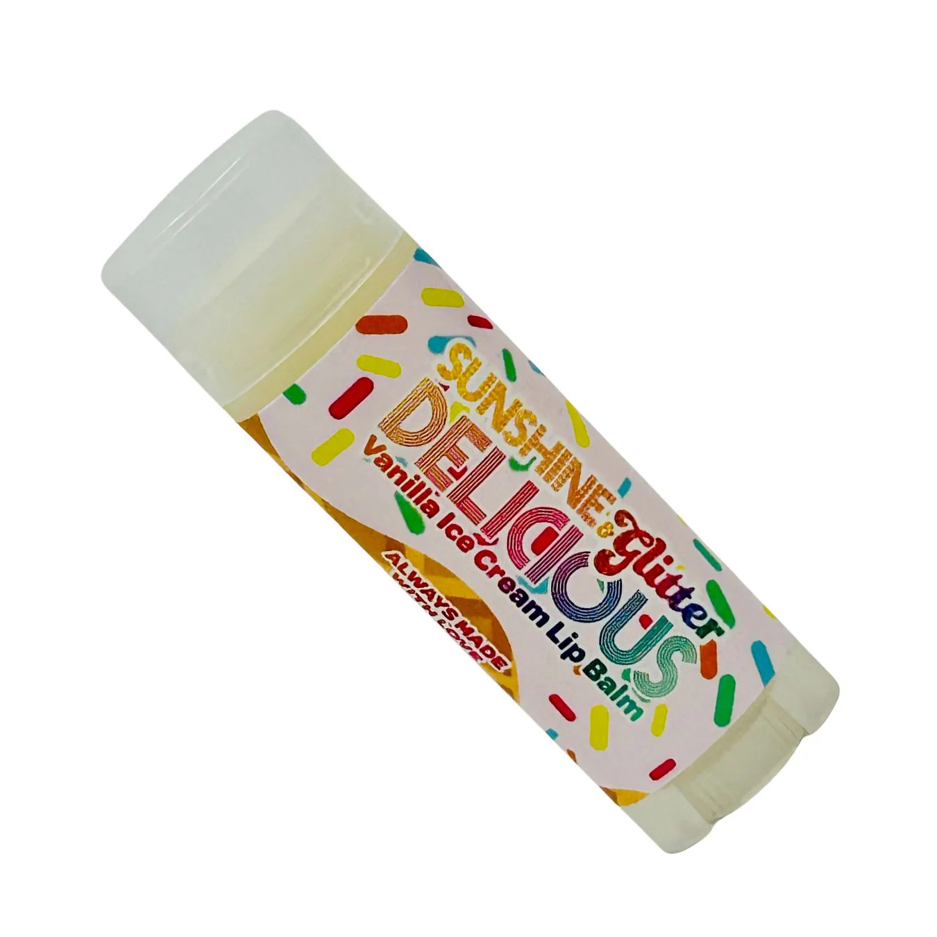 DELICIOUS Vanilla Ice Cream Lip Balm | Sunshine & Glitter