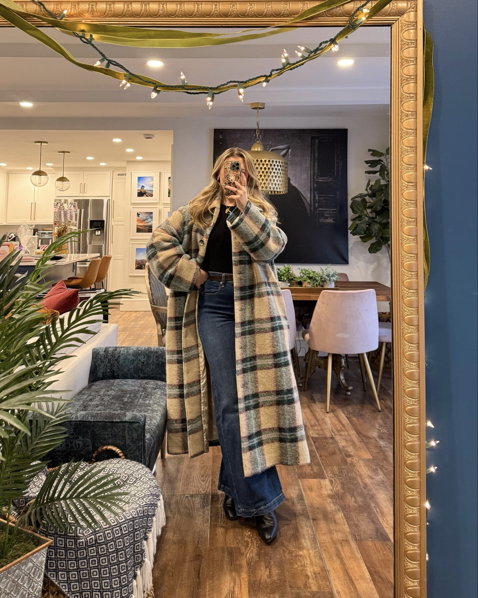 Wearing the jeans in long, they are true to size and have a lot of stretch. These are my favorite long sleeve shirts - I have multiple in crew & boatneck, I wear a medium. Boots are my absolute favorite, use code: JACKIE15 for 15% off. Wearing a medium in the belt. Linked similar coat.

#LTKootd #LTKSeasonal #LTKMidsize