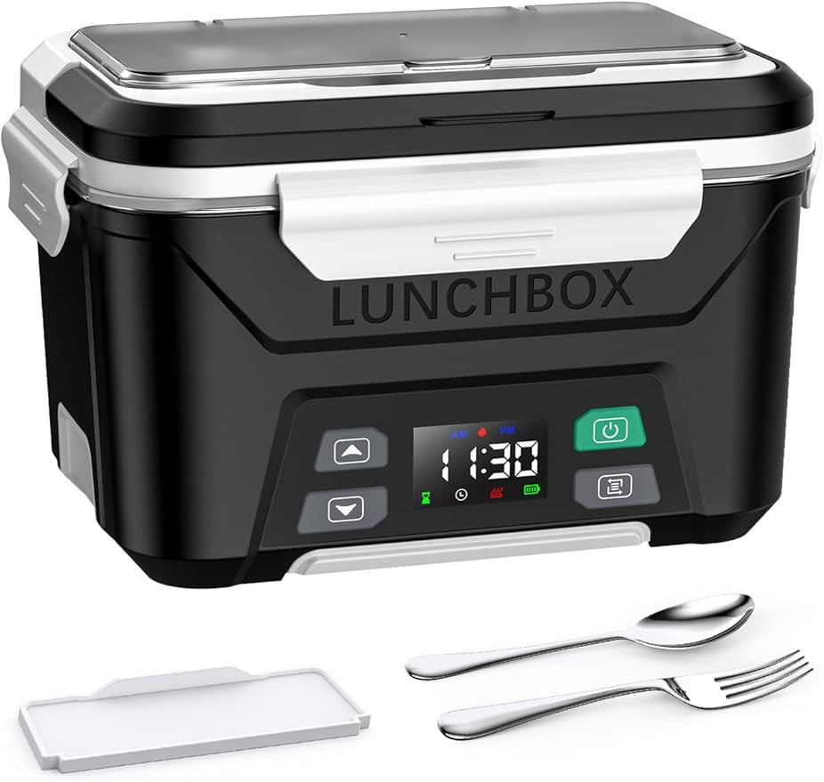 EAST OAK Cordless Electric Lunch Box for Adults, Heated Lunch Box Battery Powered with Automatic ... | Amazon (US)