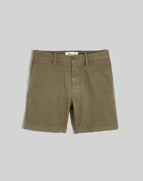 7" Chino Shorts: COOLMAX® Edition | Madewell