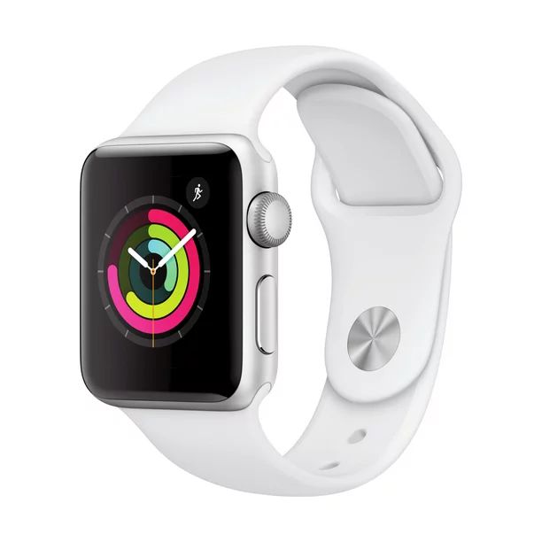 Apple Watch Series 3 GPS - 38mm - Sport Band - Aluminum Case | Walmart (US)