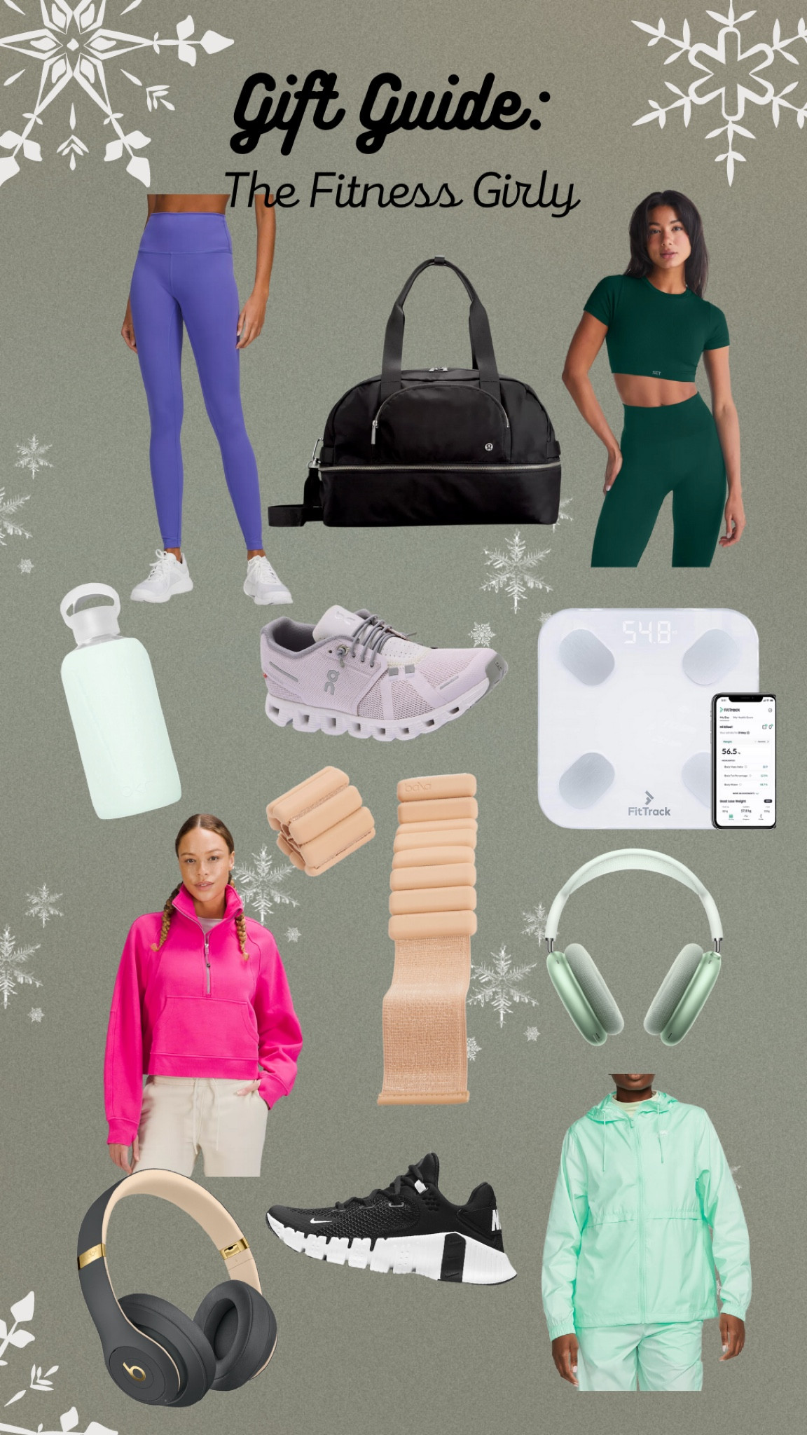 Gift Guide: The Fitness Girly! 🏃🏼‍♀️🏋️‍♀️

#LTKHoliday #LTKGiftGuide #LTKfit