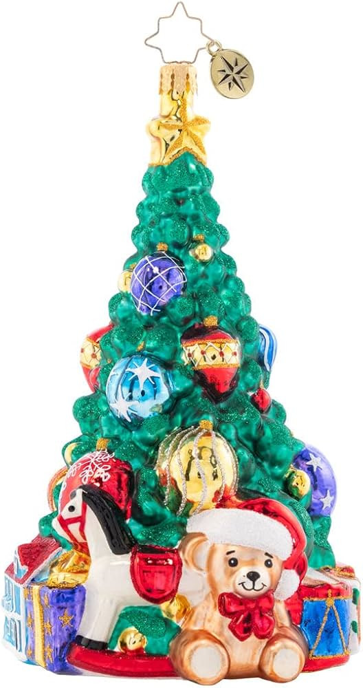 Christopher Radko Hand-Crafted European Glass Christmas Tree Decorative Ornament, Tastefully Trim... | Amazon (US)