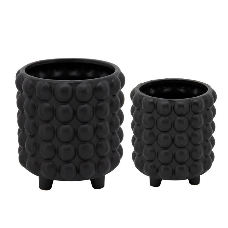 Set of 2 Footed Planter with Bubbles - Sagebrook Home | Target