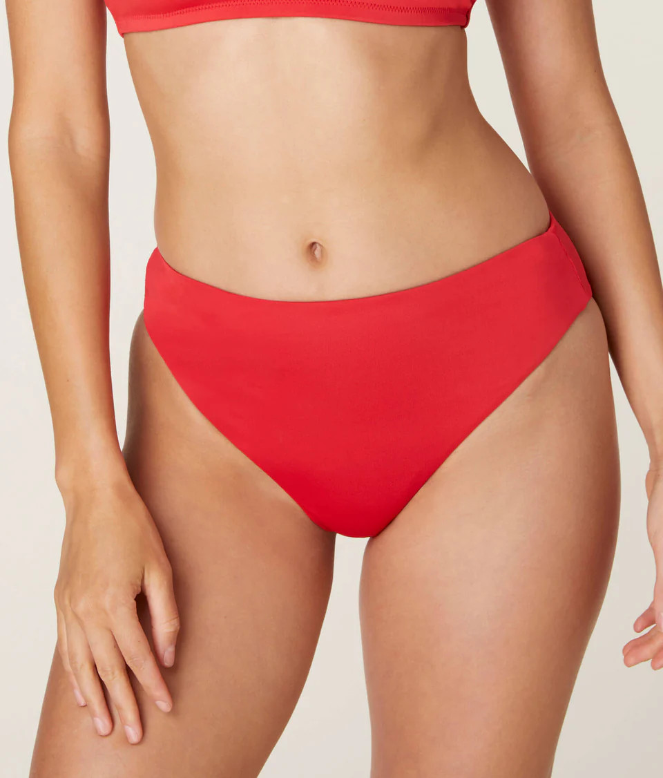 The 90s High Waisted Bottom—eco poly | Andie Swim