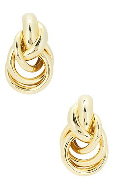 SHASHI Genevieve Earring in Gold from Revolve.com | Revolve Clothing (Global)