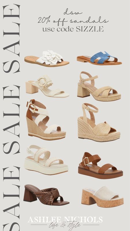 Dsw is having 20% off womens sandals!! Don’t forget to use code: SIZZLE

dsw, womens summer shoes, sandals, flats, heels, summer style, vacation style 

#LTKfindsunder100 #LTKfindsunder50 #LTKSeasonal