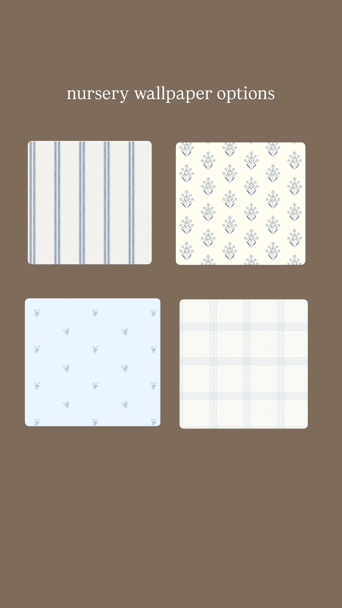 #AD nursery wallpaper options @Wayfair #wayfair #WayfairPartner @shop.Itk #liketkit