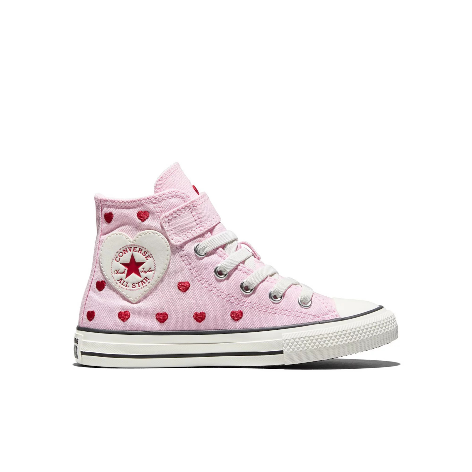 Converse Chuck Taylor All Star Hearts & Roses Little Kid Girls Easy-On High-Top Sneakers | Kohl's