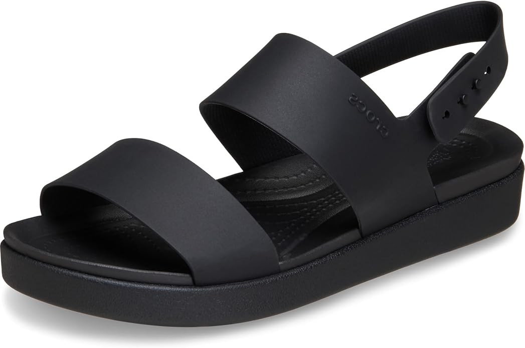 Crocs Women's Brooklyn Backstrap Low Sandals | Amazon (US)