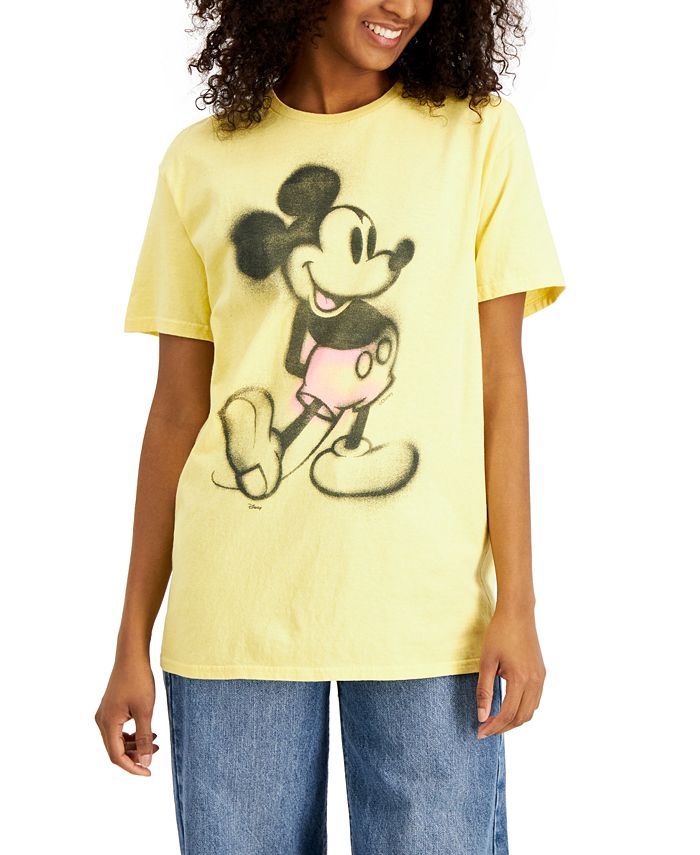 Junk Food Women's Mickey Graphic T-Shirt & Reviews - Tops - Juniors - Macy's | Macys (US)