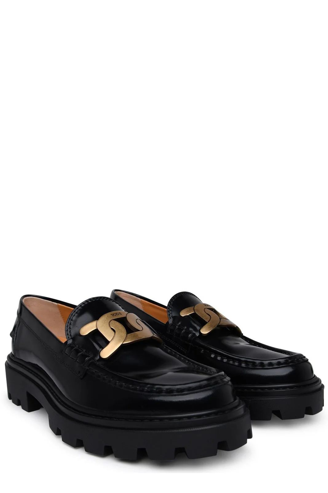 Tod's Logo Plaque Slip-On Loafers | Cettire Global